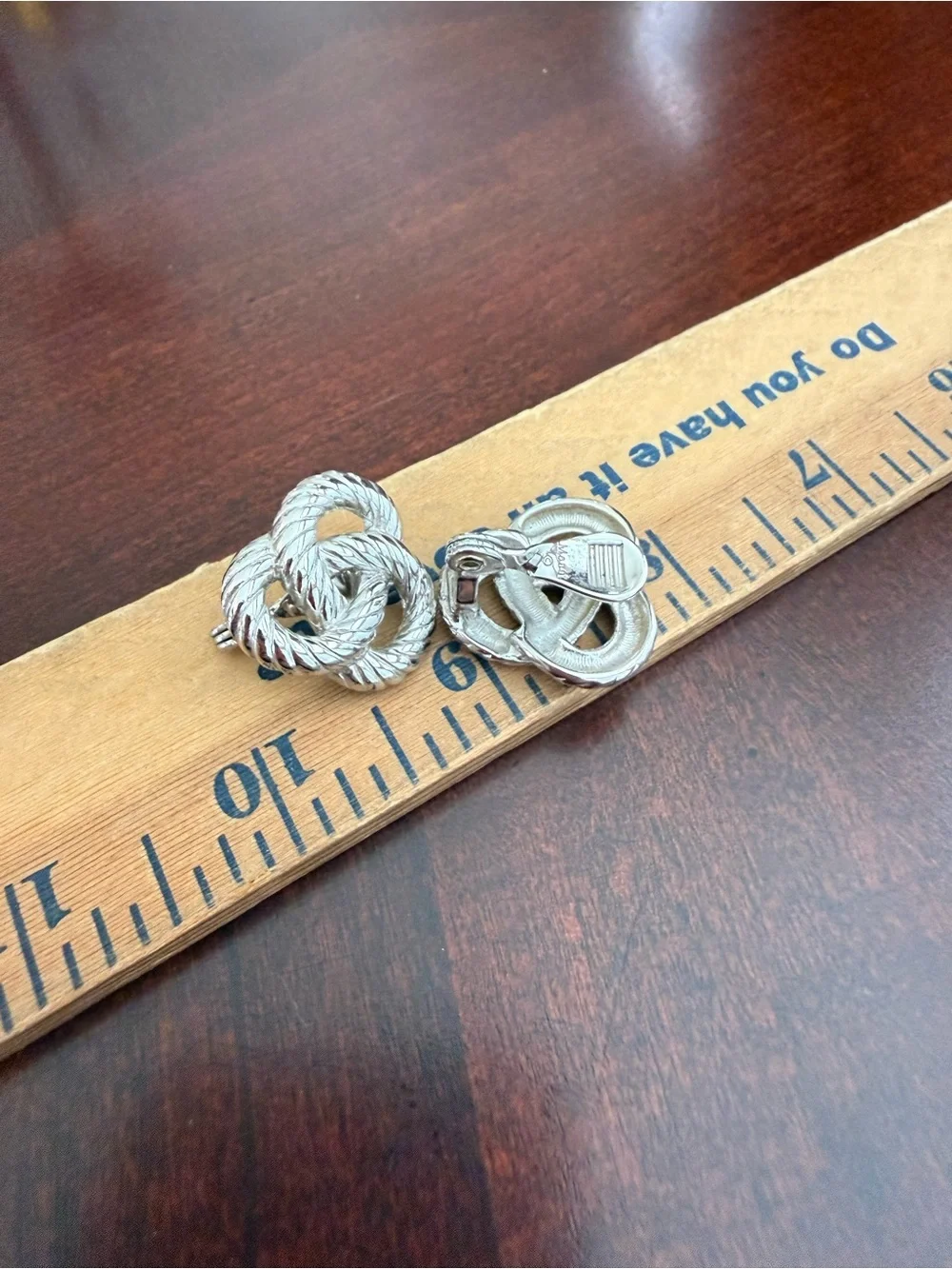 Vintage Monet ClipOn Earrings